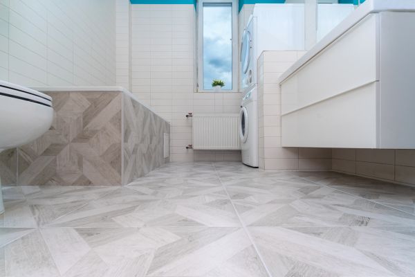Bathroom Floor Remodeling in Milford
