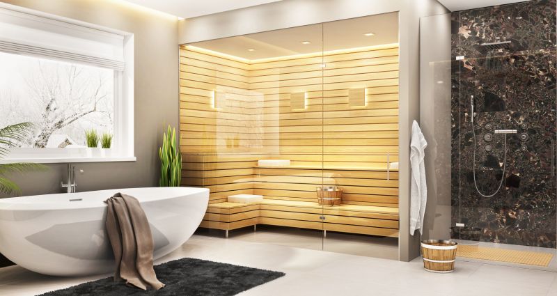 Luxury Shower with Built-in Seating
